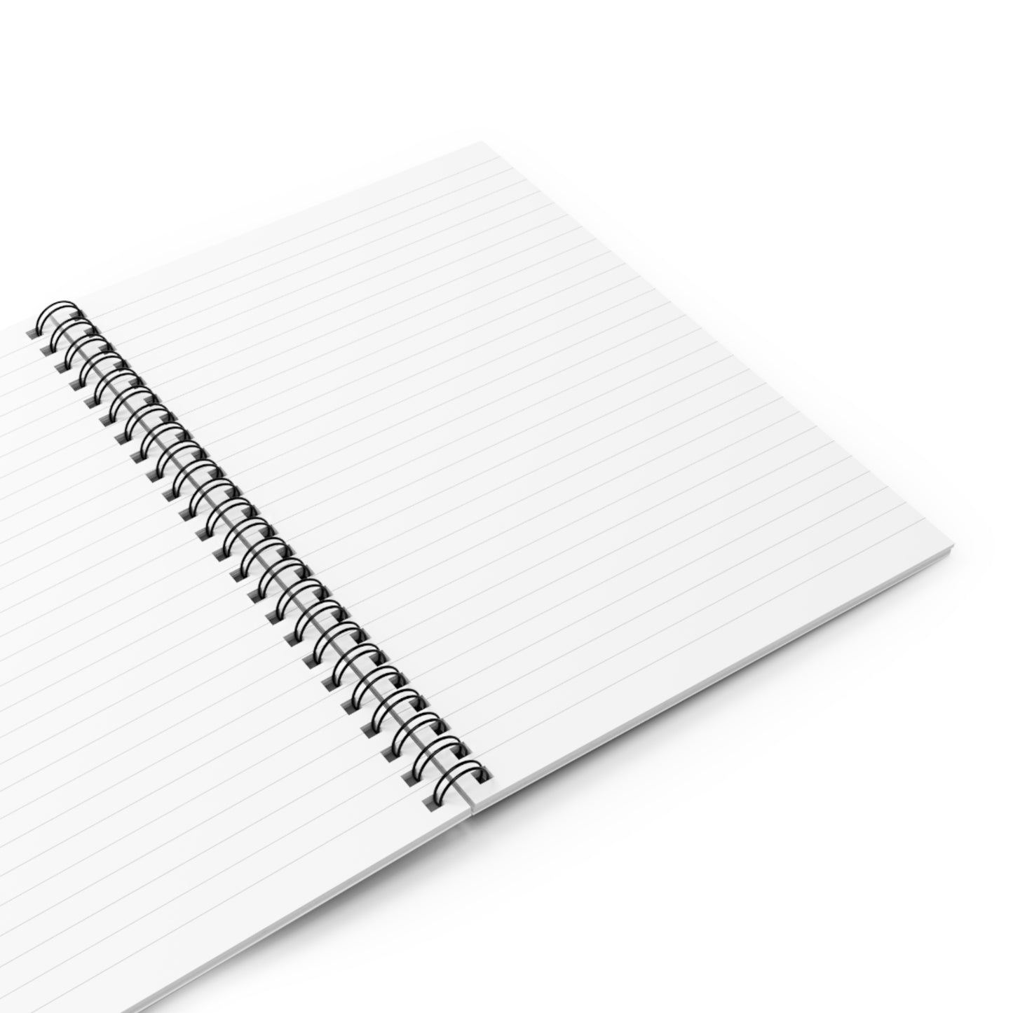 Inspirational Spiral Notebook - Led by Faith, Fueled by Freedom