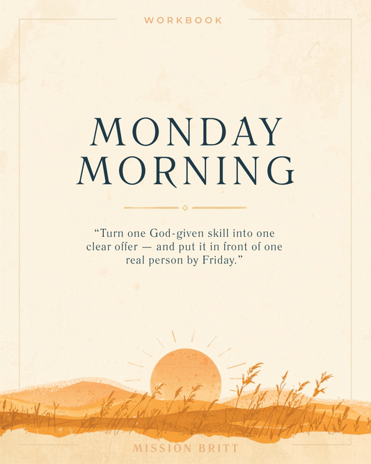Monday morning workbook